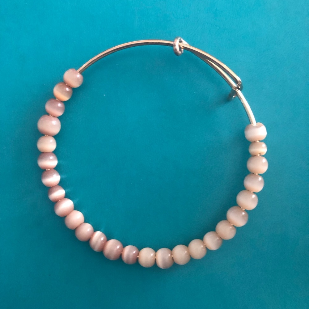 Beaded Adjustable Bangle